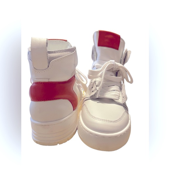 🌼💚💚NEW STEVEN MADDEN  Womens Bizzy Athletic and Training Shoes White.NO BOX - Picture 5 of 11